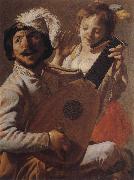 Hendrick Terbrugghen The Duo china oil painting artist